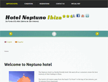 Tablet Screenshot of neptunotel.com